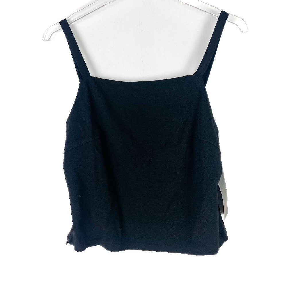 NWT Bagatelle Collection Cropped Tank Top Black Size Medium M NEW